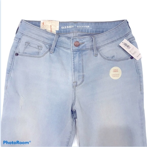Old Navy Rockstar Mid-Rise Skinny Ankle - Picture 3 of 10